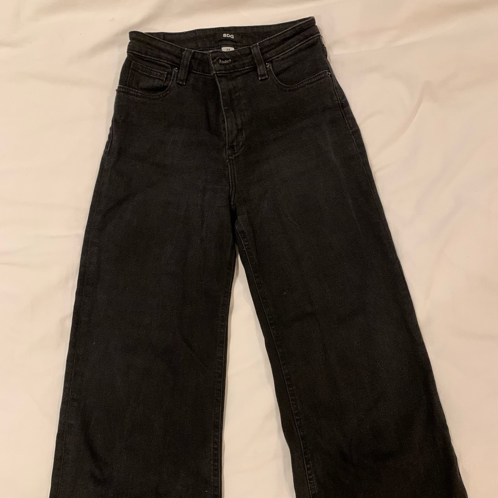 BDG cropped wide leg jeans